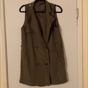 Olive Green Cardigan